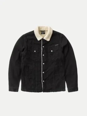 Nudie Lenny Jacket Worn Black