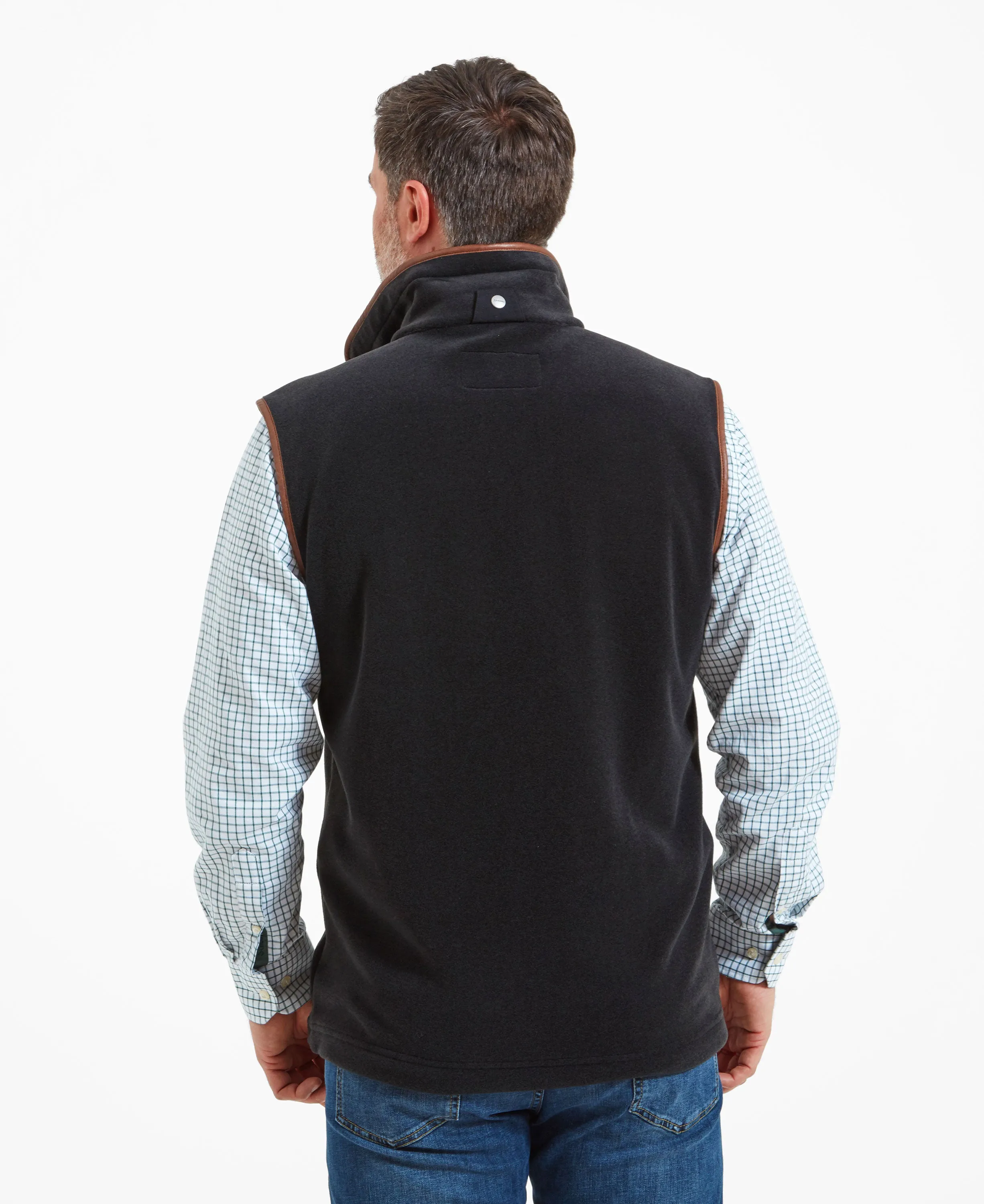 Oakham Fleece Gilet - Gunmetal