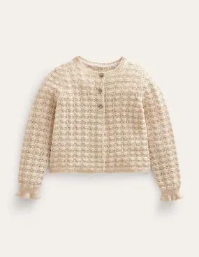 Occasionwear Cardigan-Gold Sparkle