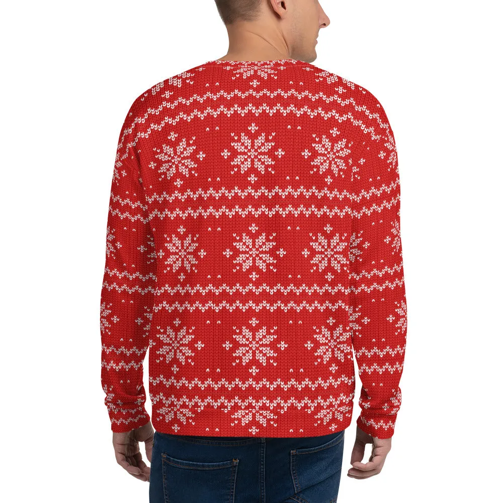 Ornament Snowflake Men's Sweatshirt