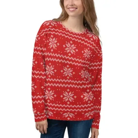 Ornament Snowflake Women's Sweatshirt