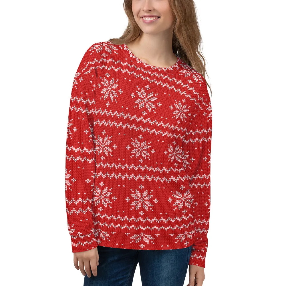 Ornament Snowflake Women's Sweatshirt