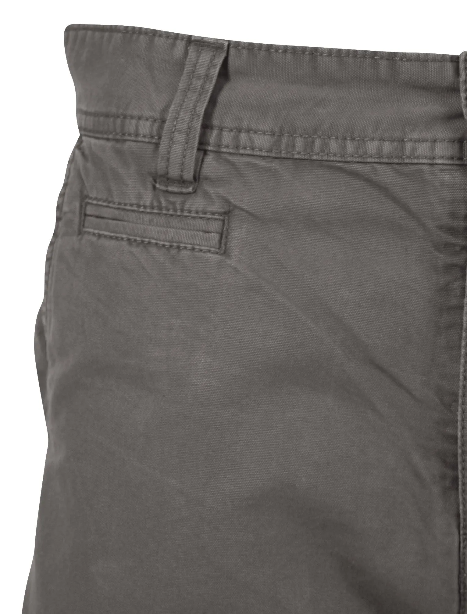 Osborne Cotton Panama Shorts in Grey - Tokyo Laundry