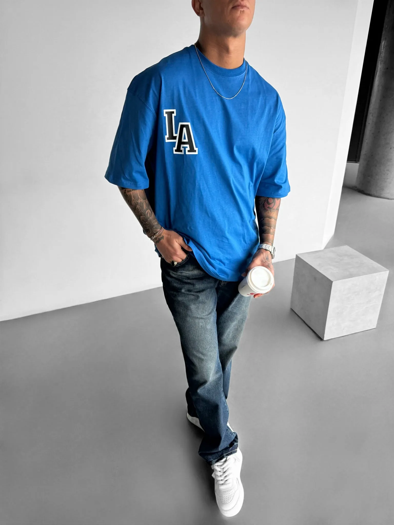 Oversize L.A T-shirt - Saks