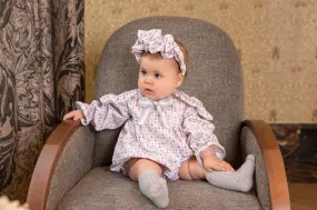 PATA DE GALLO | Girls Romper (1pza)  #4051.