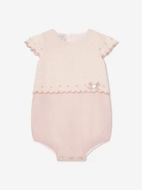 Paz Rodriguez Baby Girls Romper in Cream