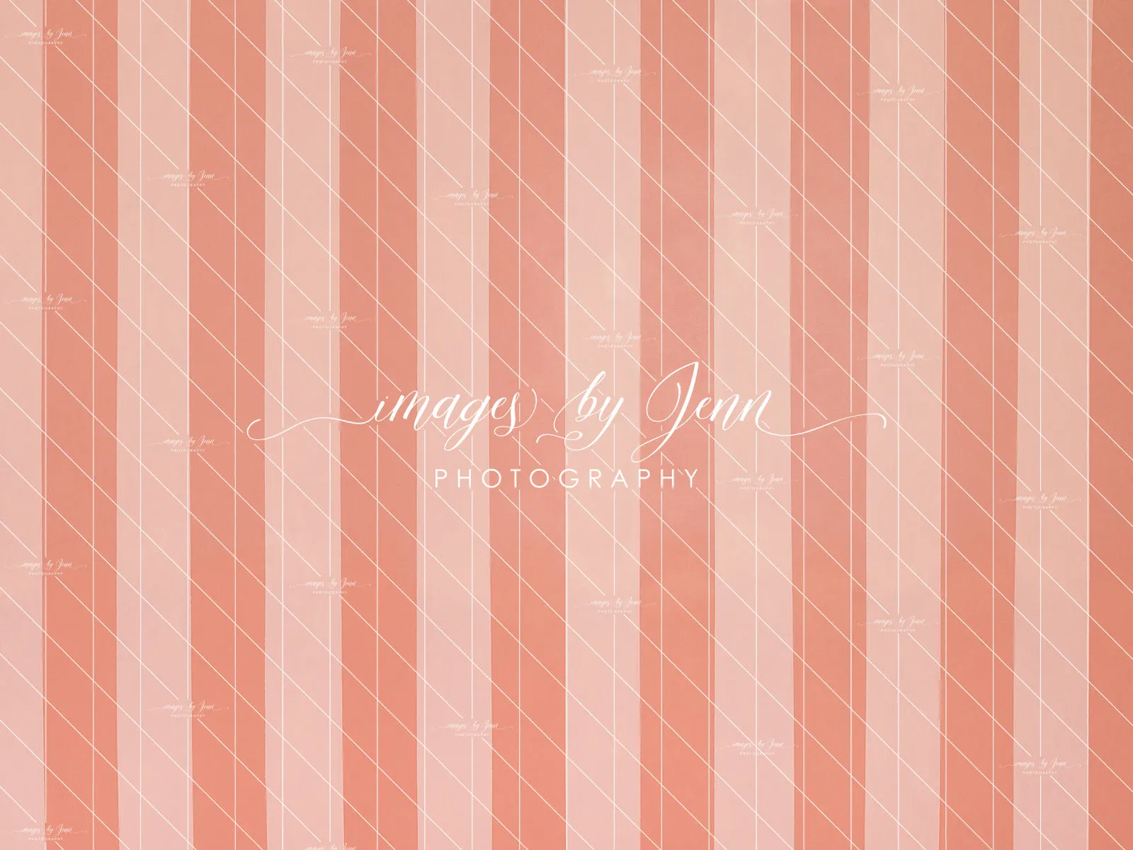 Peach Stripe Wall (JG)