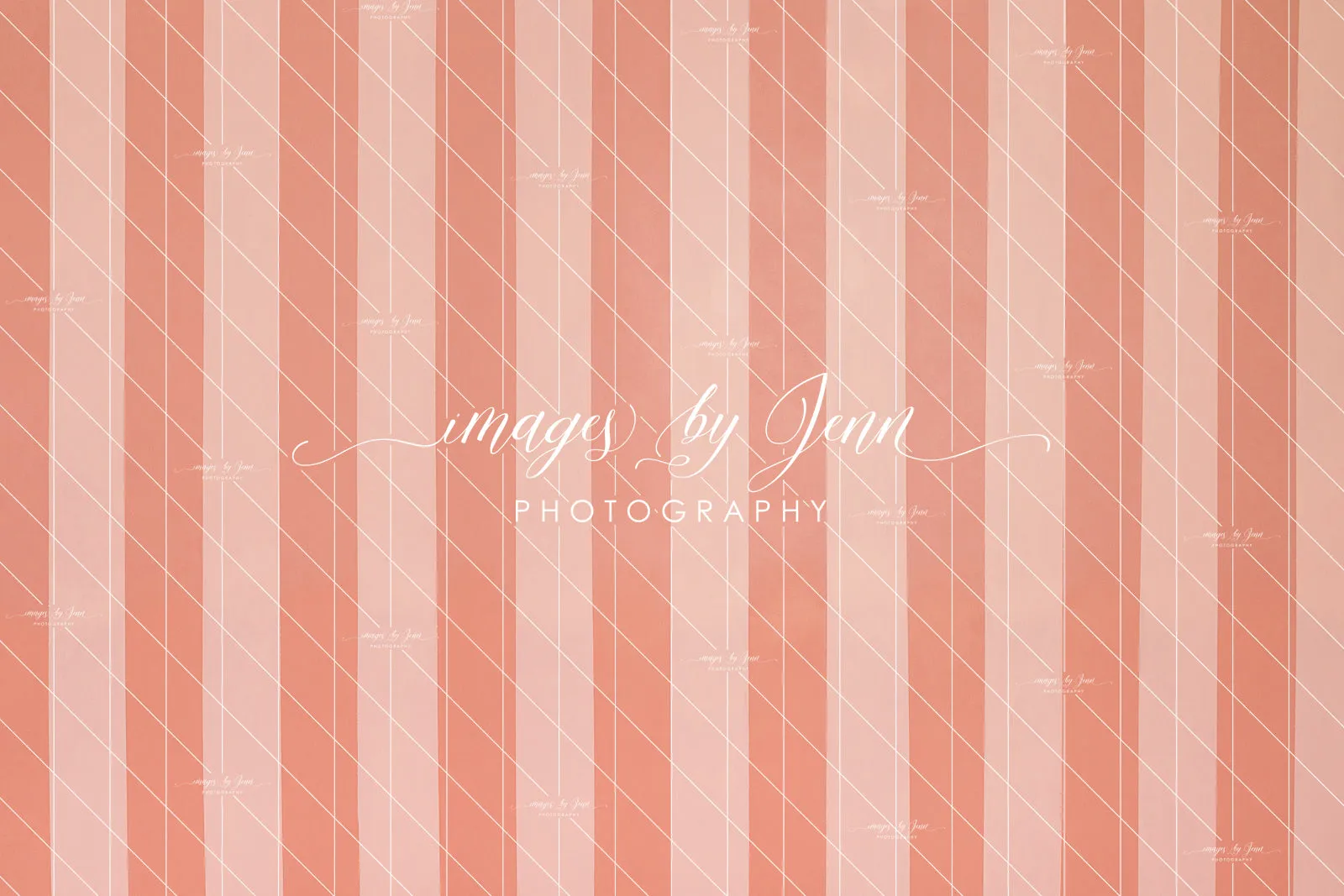 Peach Stripe Wall (JG)