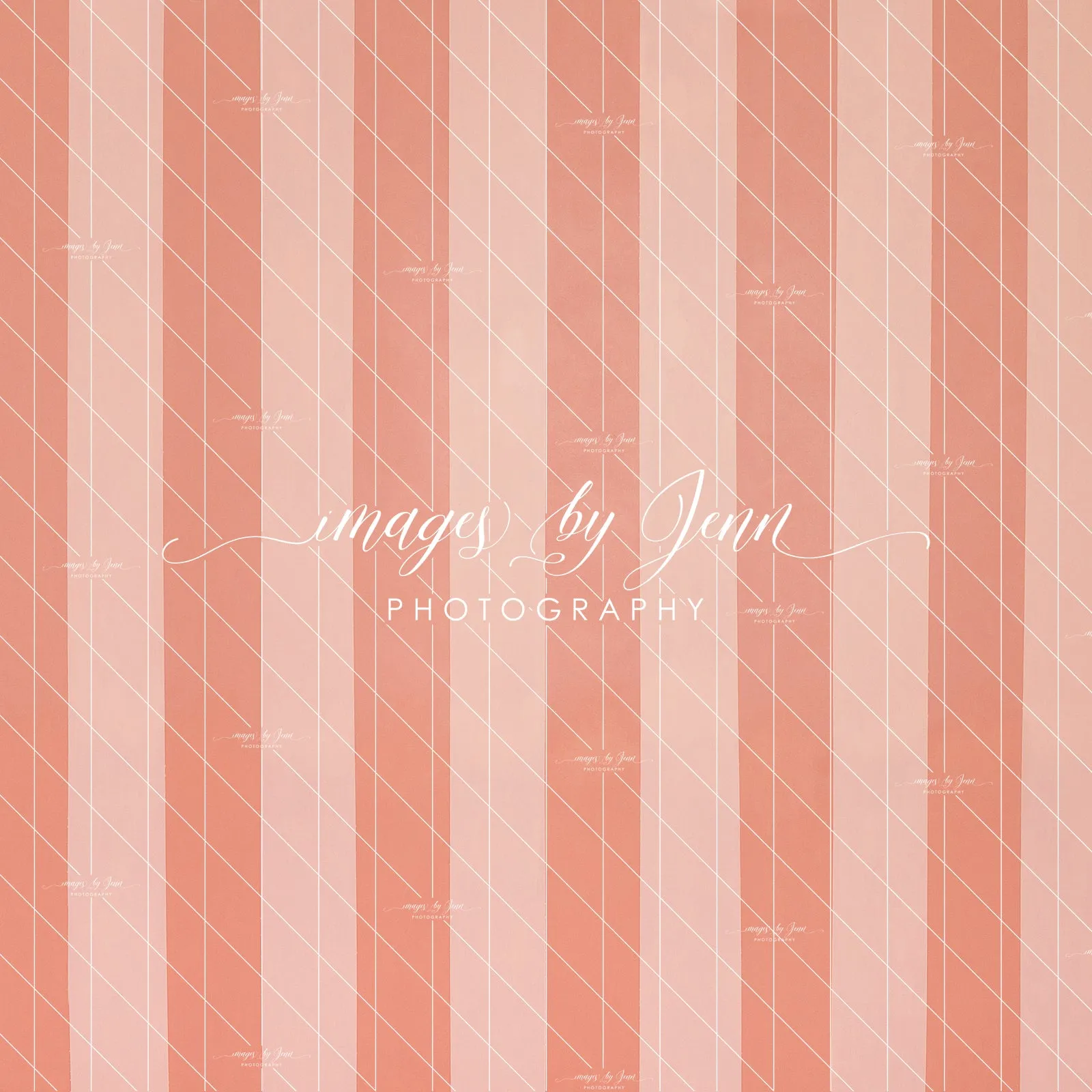 Peach Stripe Wall (JG)
