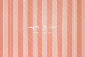 Peach Stripe Wall (JG)