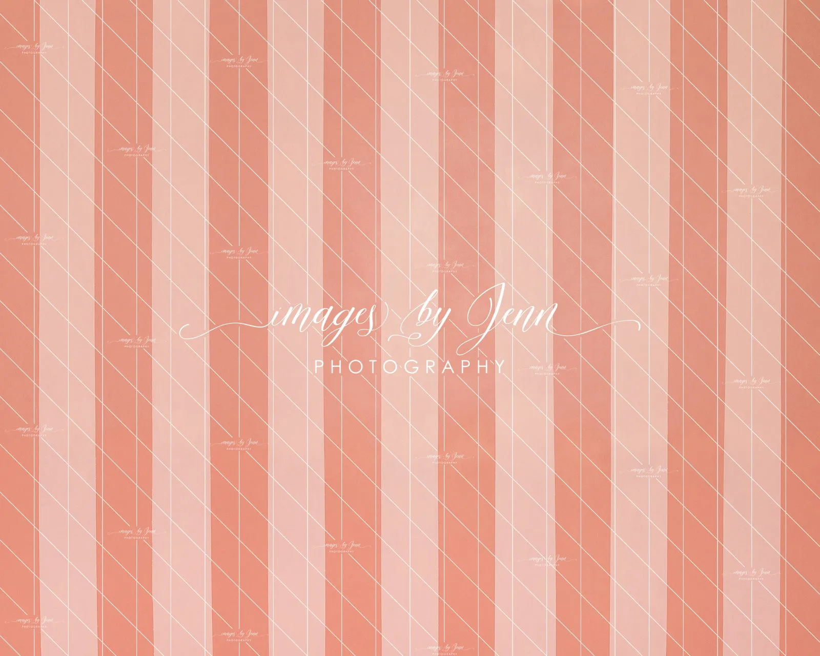 Peach Stripe Wall (JG)