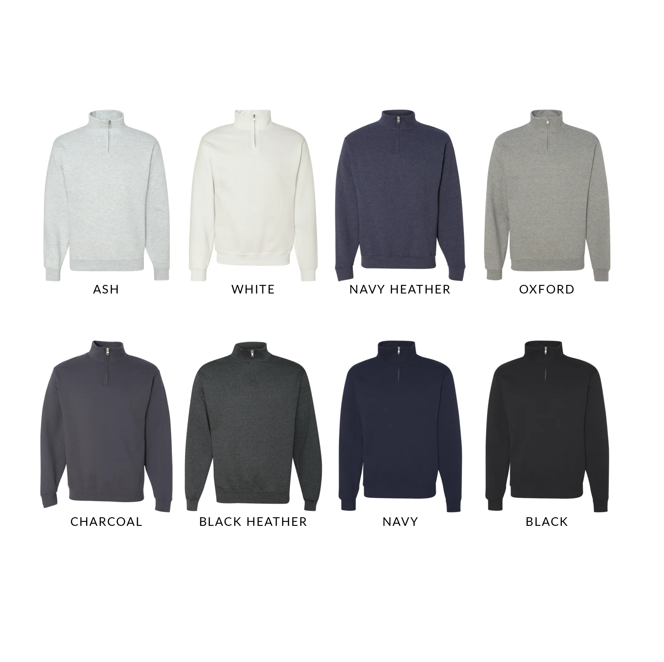 Personalized RN Quarter Zip Sweatshirt - Stethoscope