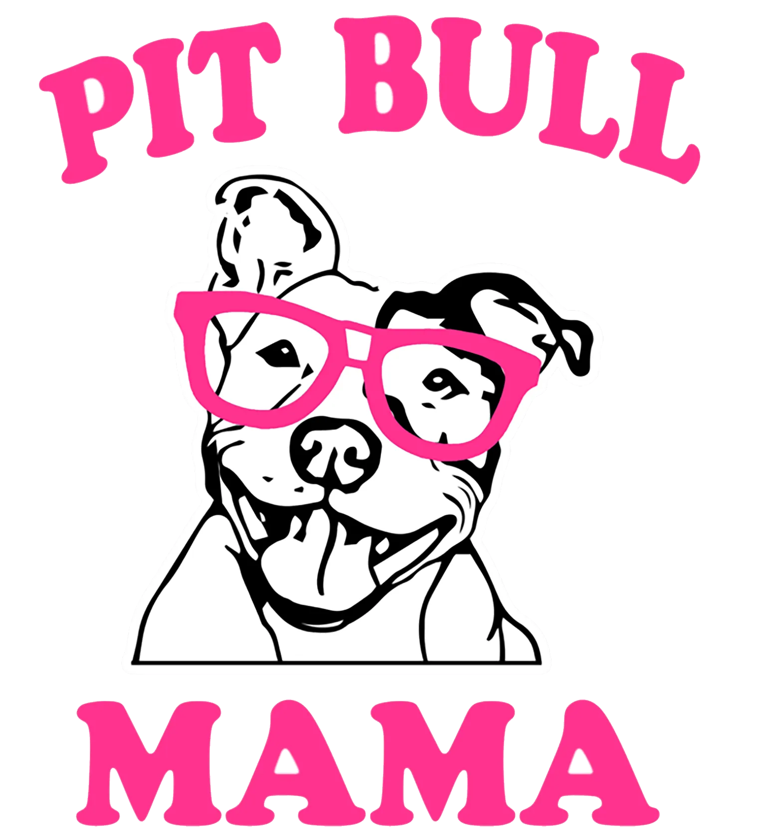 Pit Bull Mama Tee