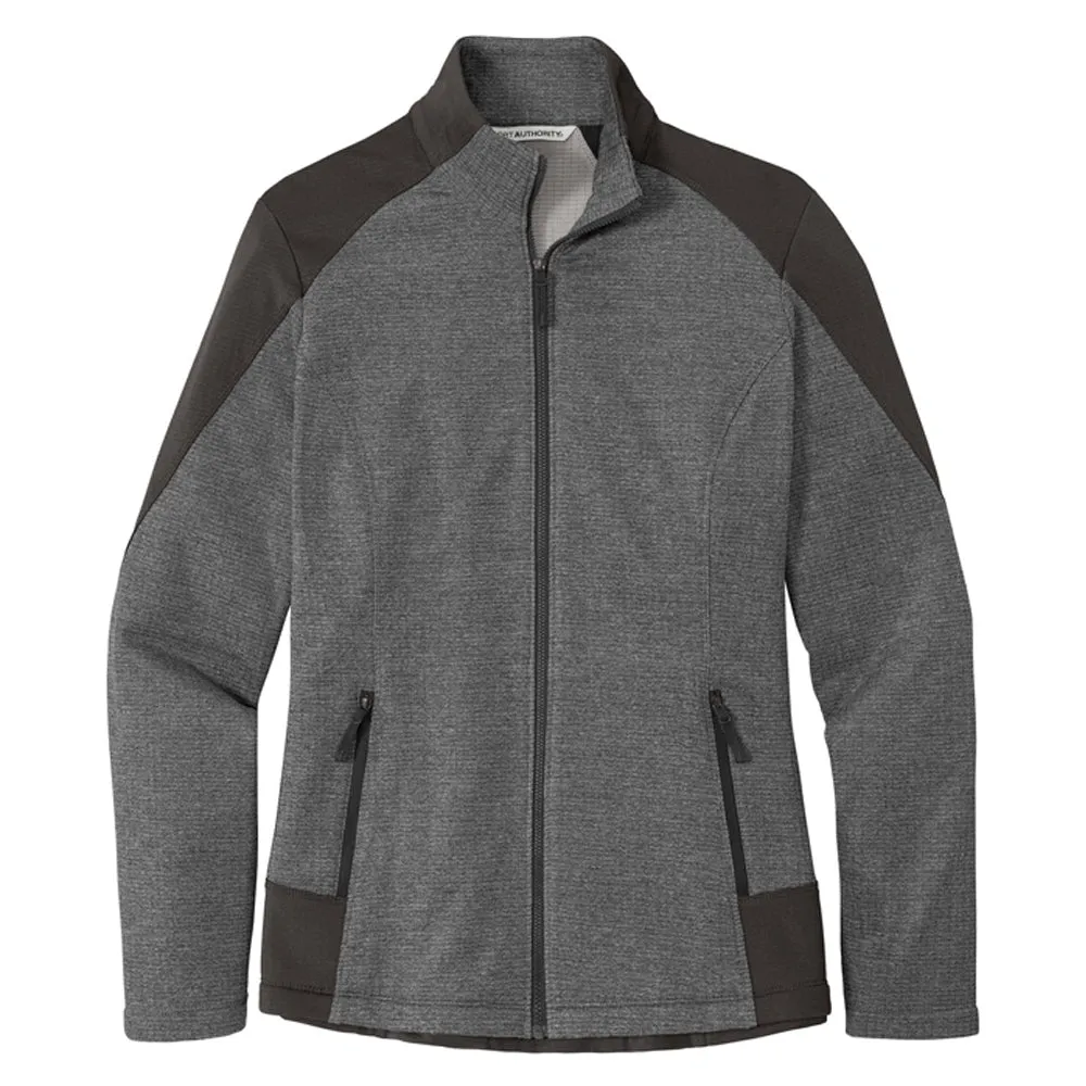 Port Authority Ladies Grid Fleece Jacket