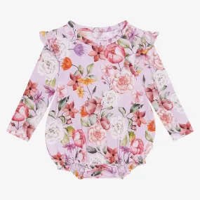 Posh Peanut Ruffle Bubble Romper - Pari
