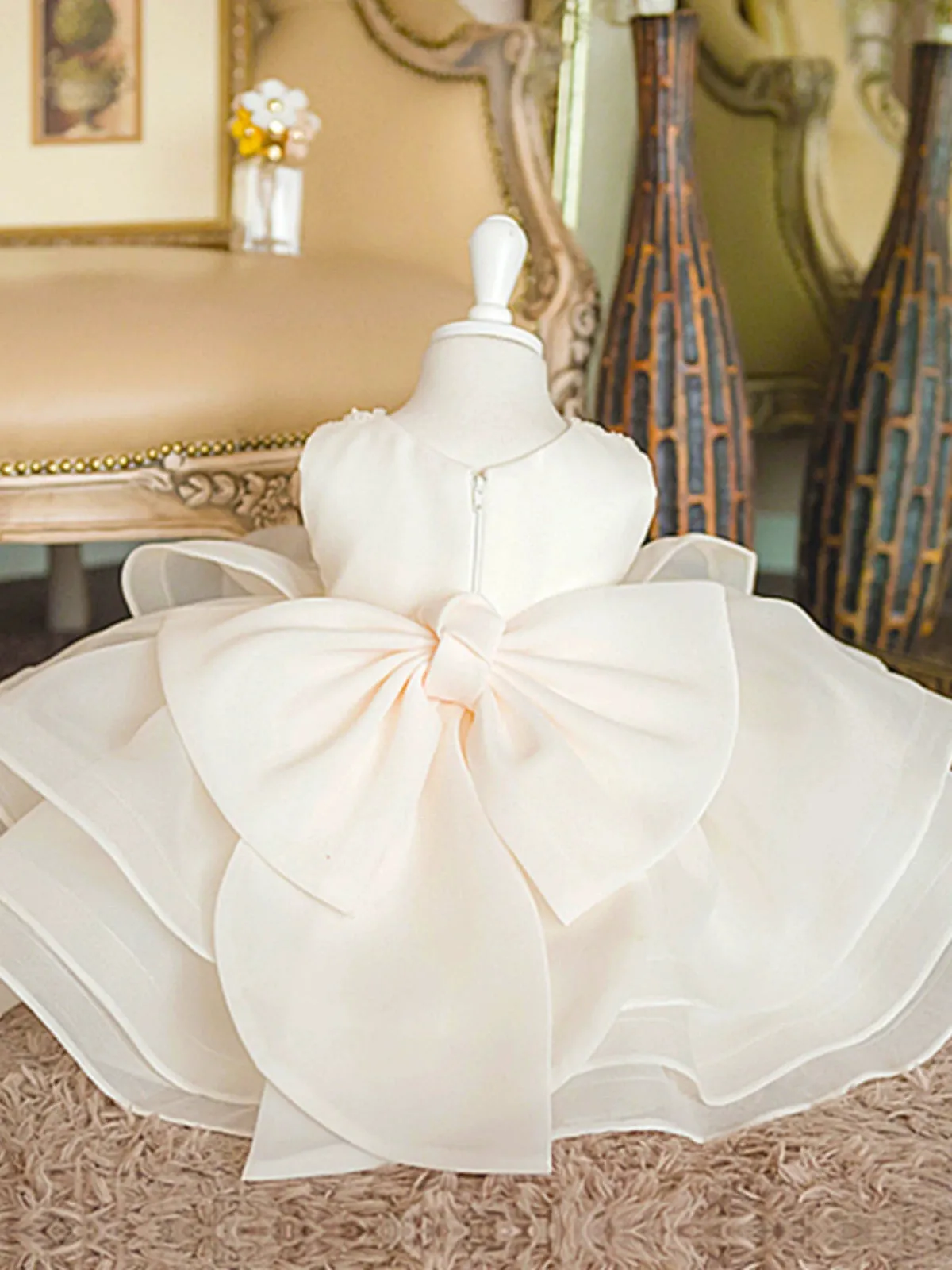 "Theresa Marie" Beaded Tulle Special Occasion Dress