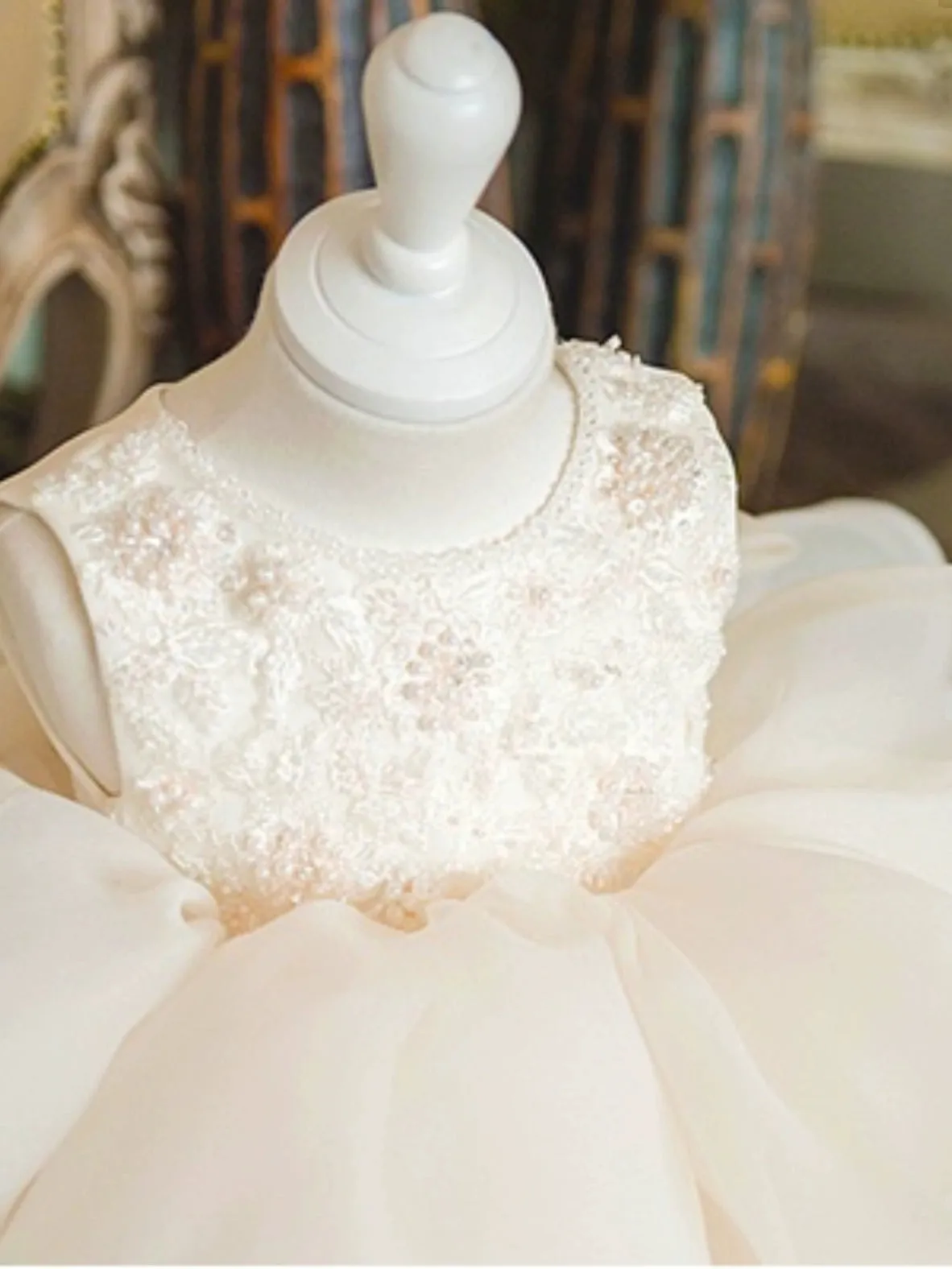 "Theresa Marie" Beaded Tulle Special Occasion Dress