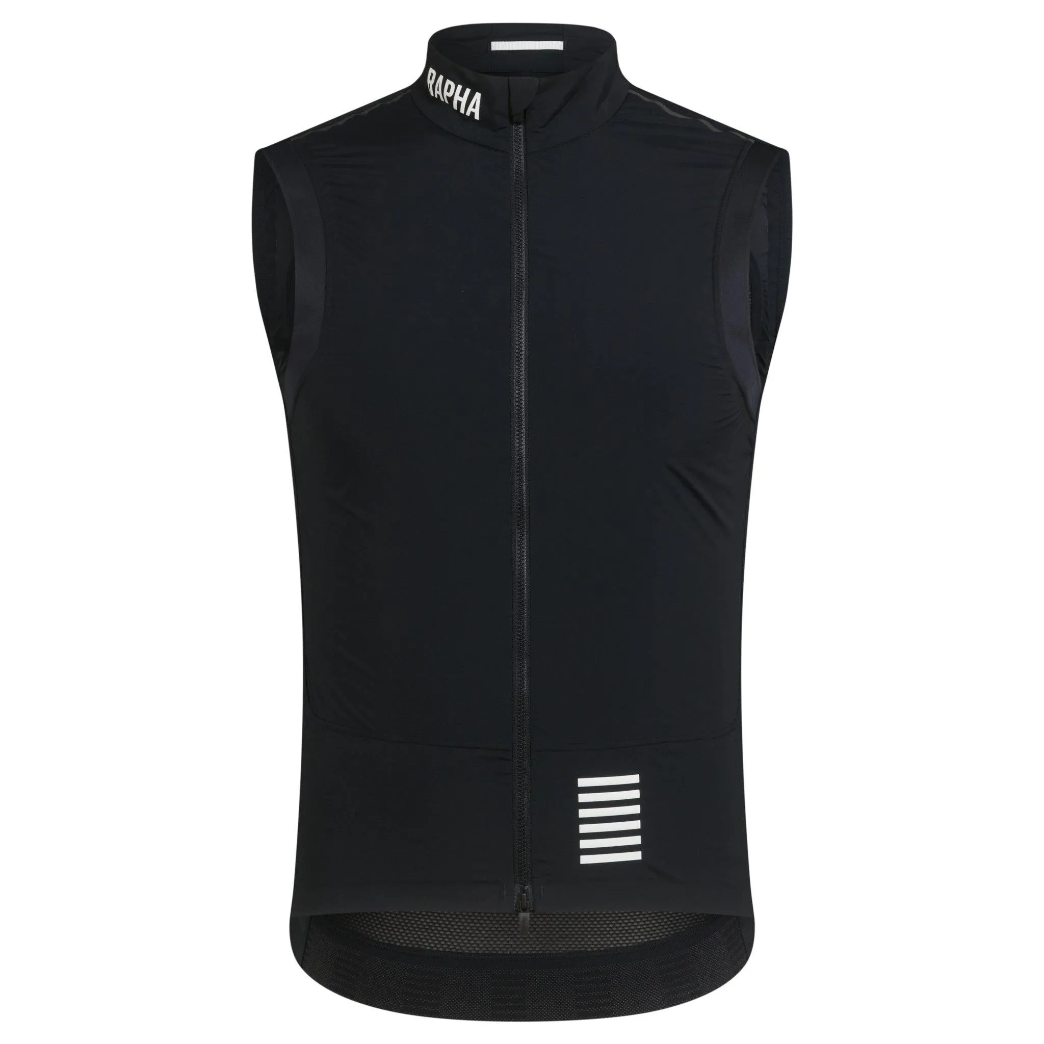 Rapha Mens Pro Team Lightweight Gilet - Black/White