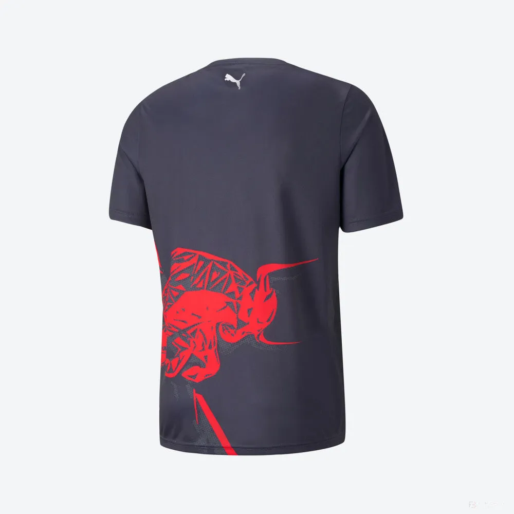 Red Bull T-Shirt, Max Verstappen Driver, Blue, 2022