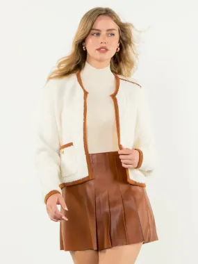 Rib Knit Cardigan