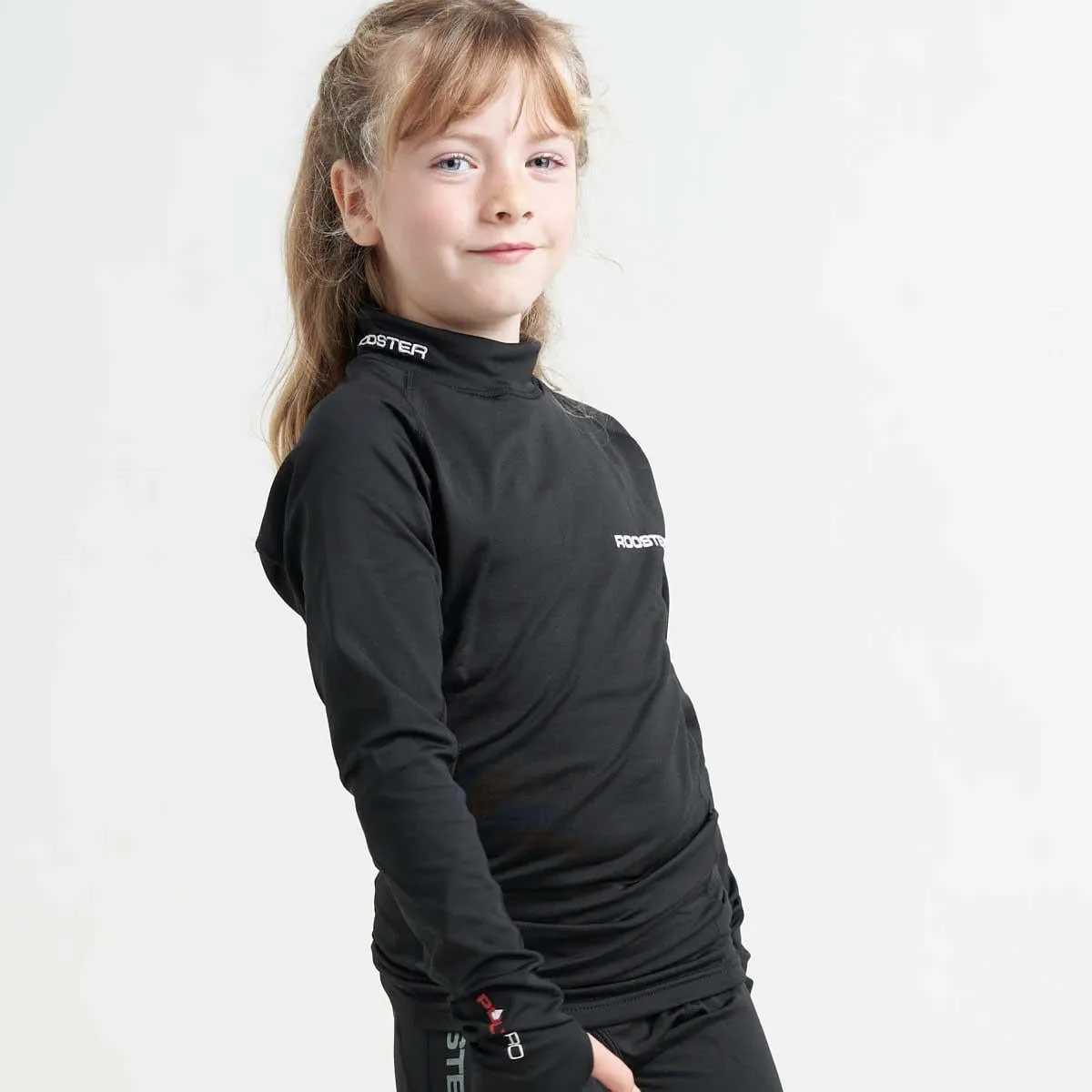 Rooster Junior Long Sleeve PolyPro Top