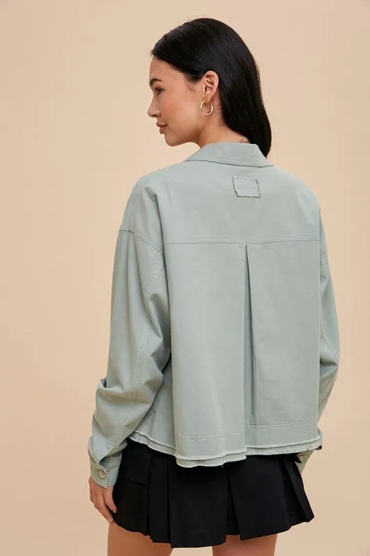 Sage Shacket