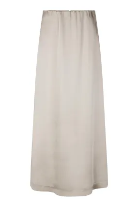 Second Female Odie Maxi Skirt in Pumice Stone