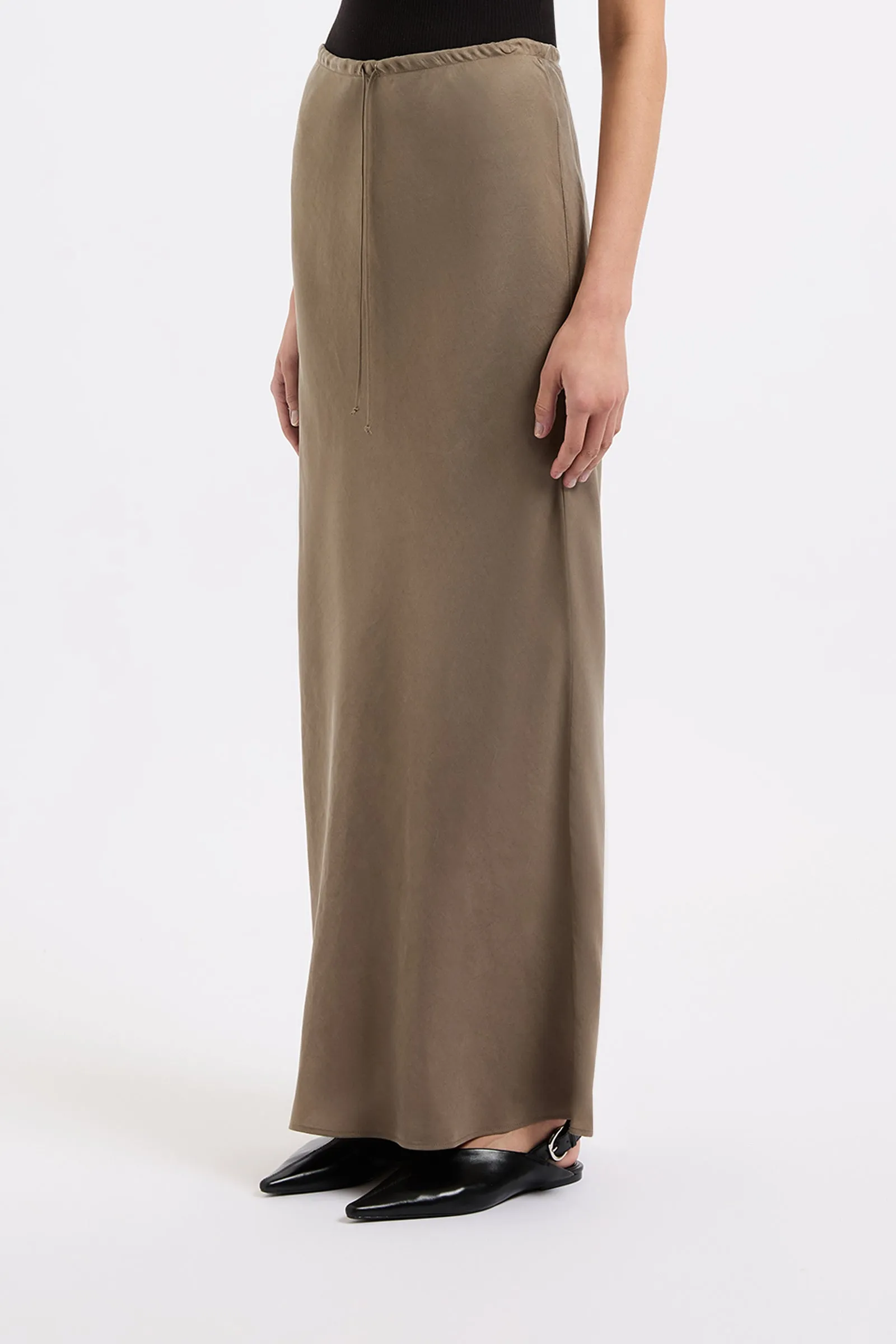 SESHNI TENCEL MAXI SKIRT