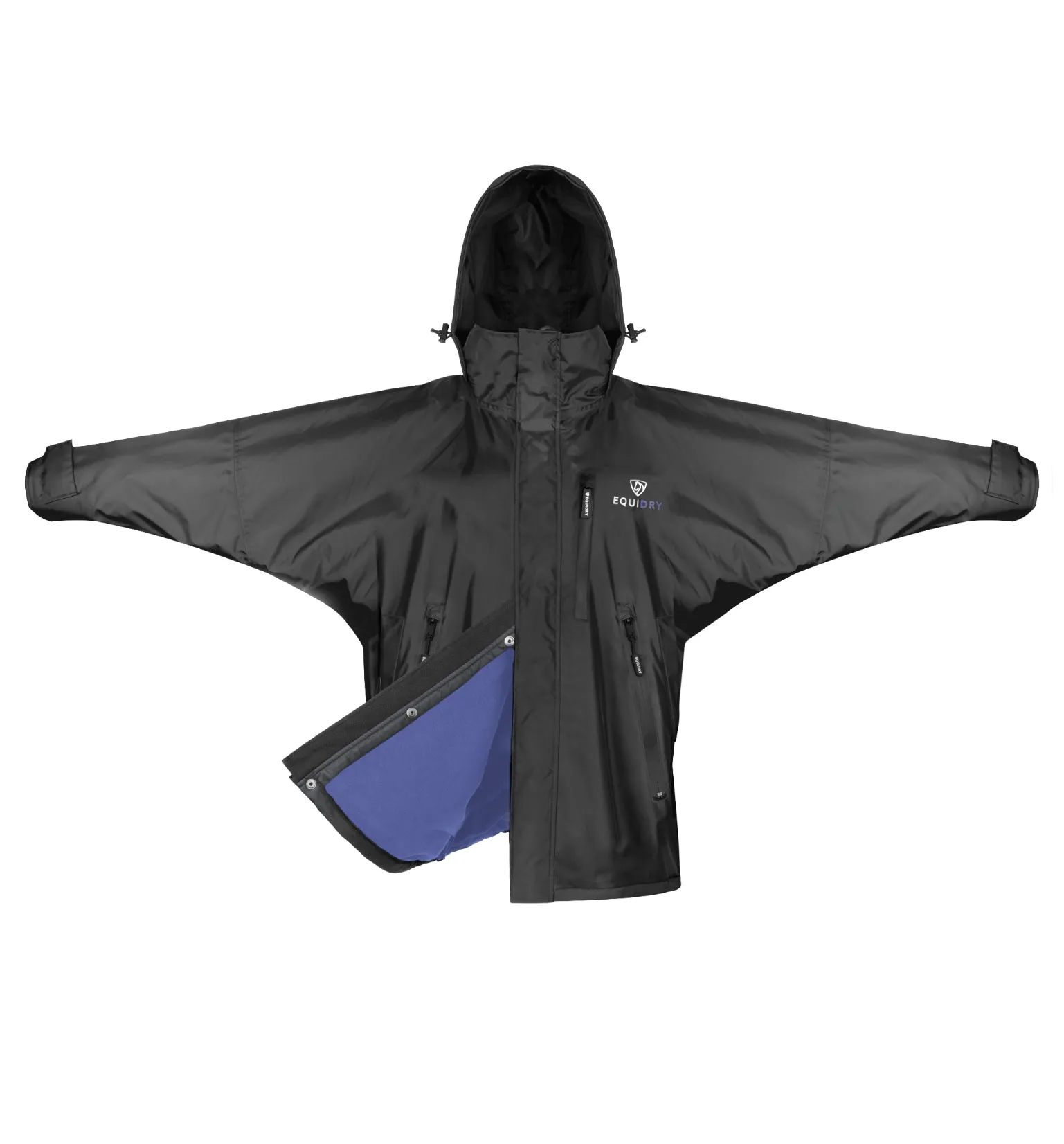 Shortie Children's | Thin Fleece | Black/Lilac
