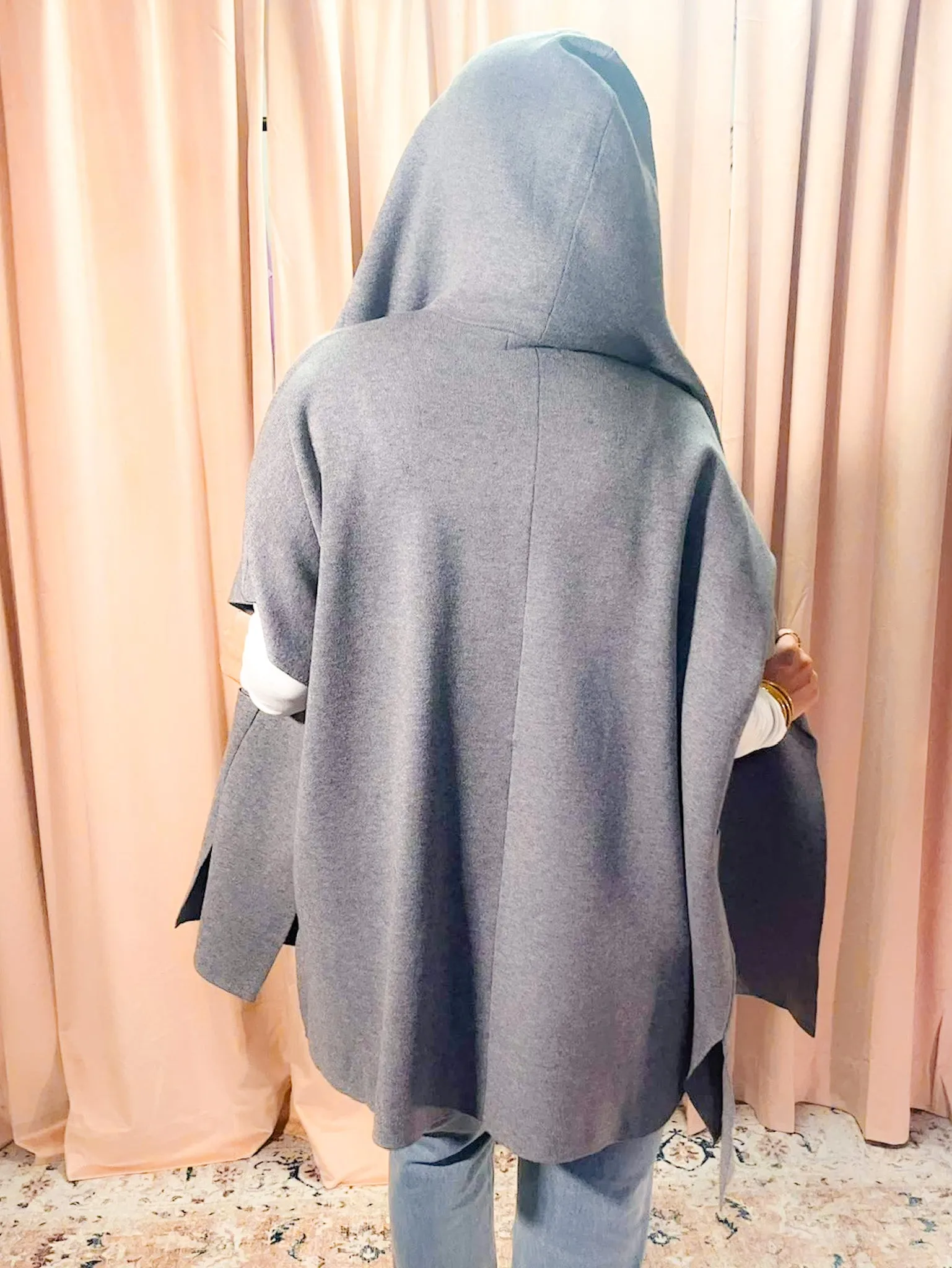 Silver Lining Cardigan with Hoodie