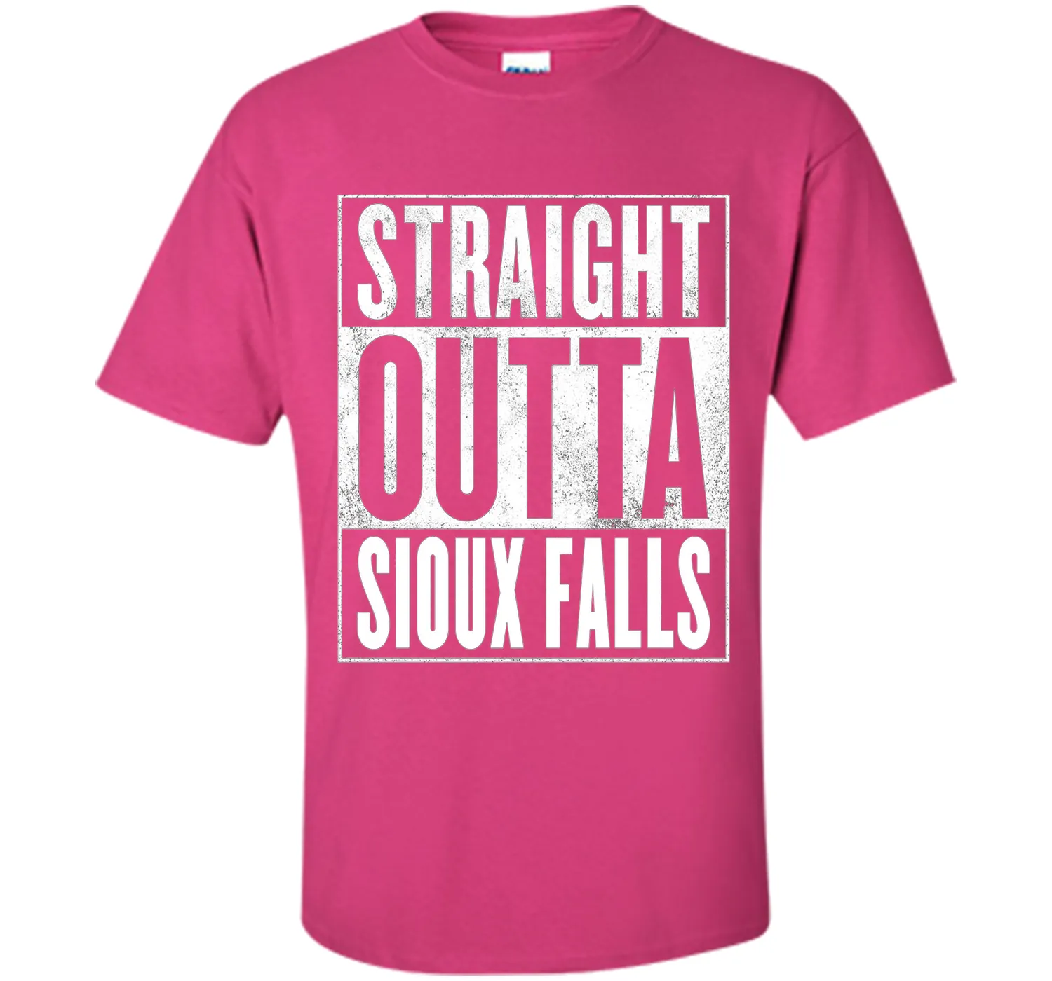 Sioux Falls T-Shirt - STRAIGHT OUTTA SIOUX FALLS Shirt