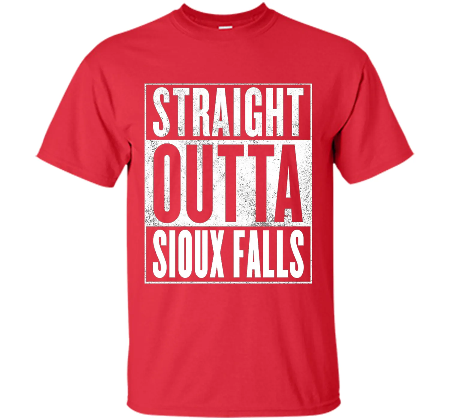 Sioux Falls T-Shirt - STRAIGHT OUTTA SIOUX FALLS Shirt