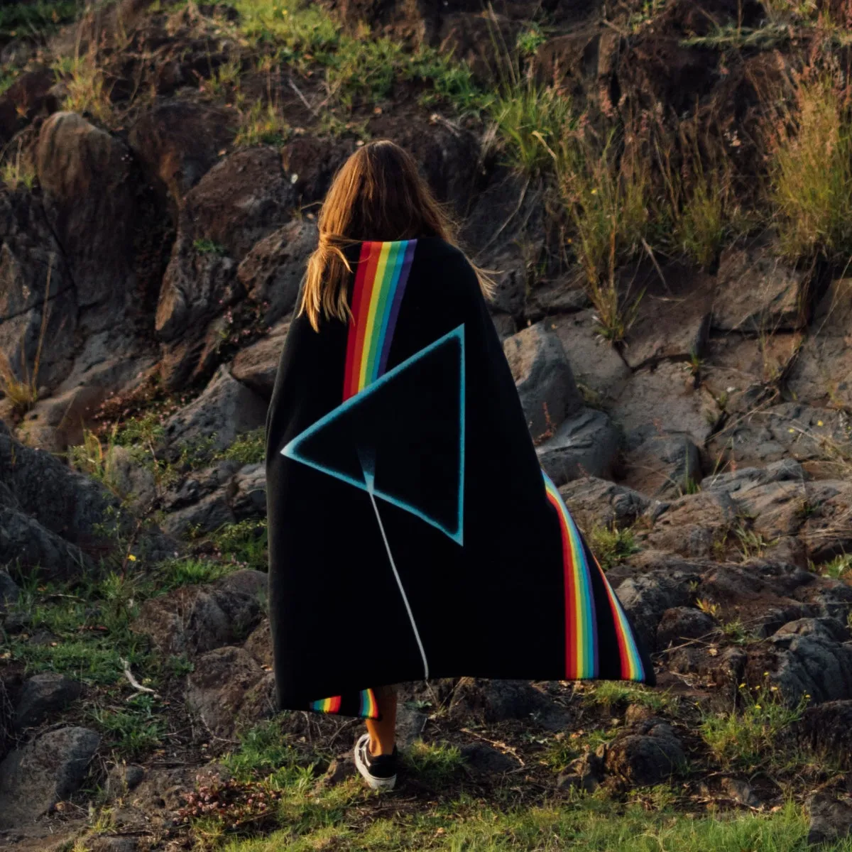 Slowtide Dark Side Fleece Beach Blanket