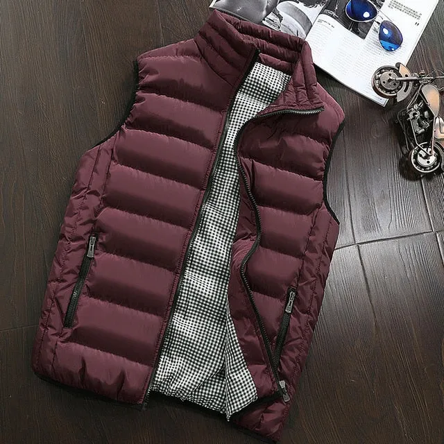 Solid Colour Unisex Gilet