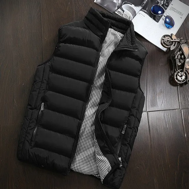 Solid Colour Unisex Gilet