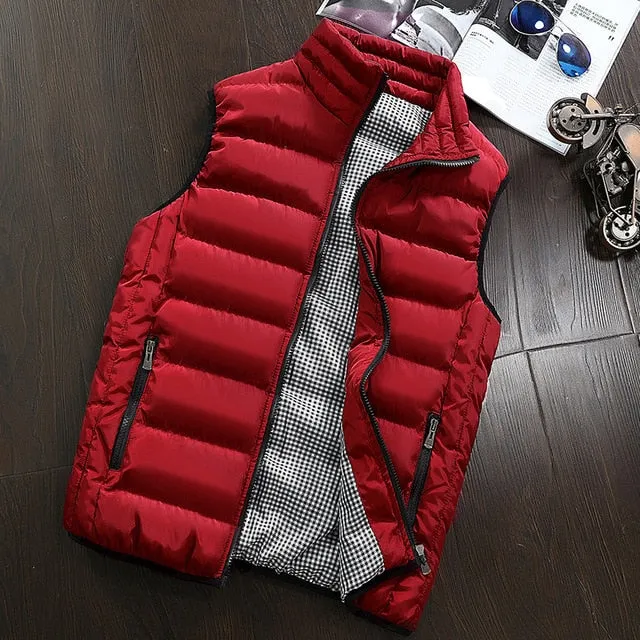 Solid Colour Unisex Gilet