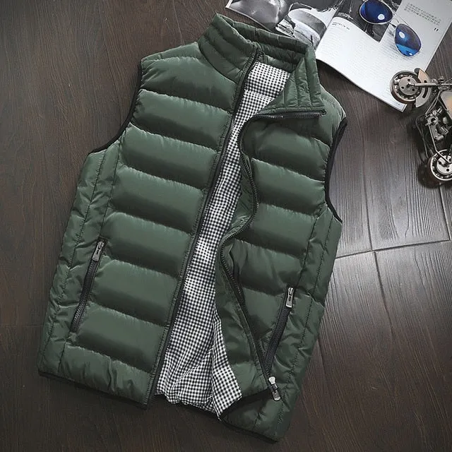 Solid Colour Unisex Gilet