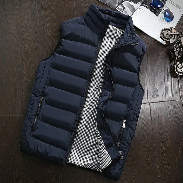Solid Colour Unisex Gilet