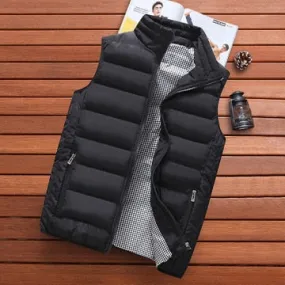Solid Colour Unisex Gilet