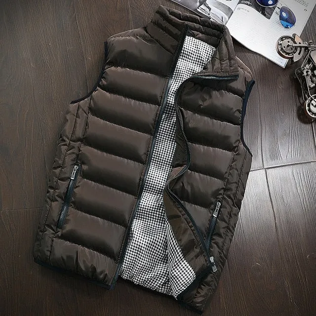 Solid Colour Unisex Gilet
