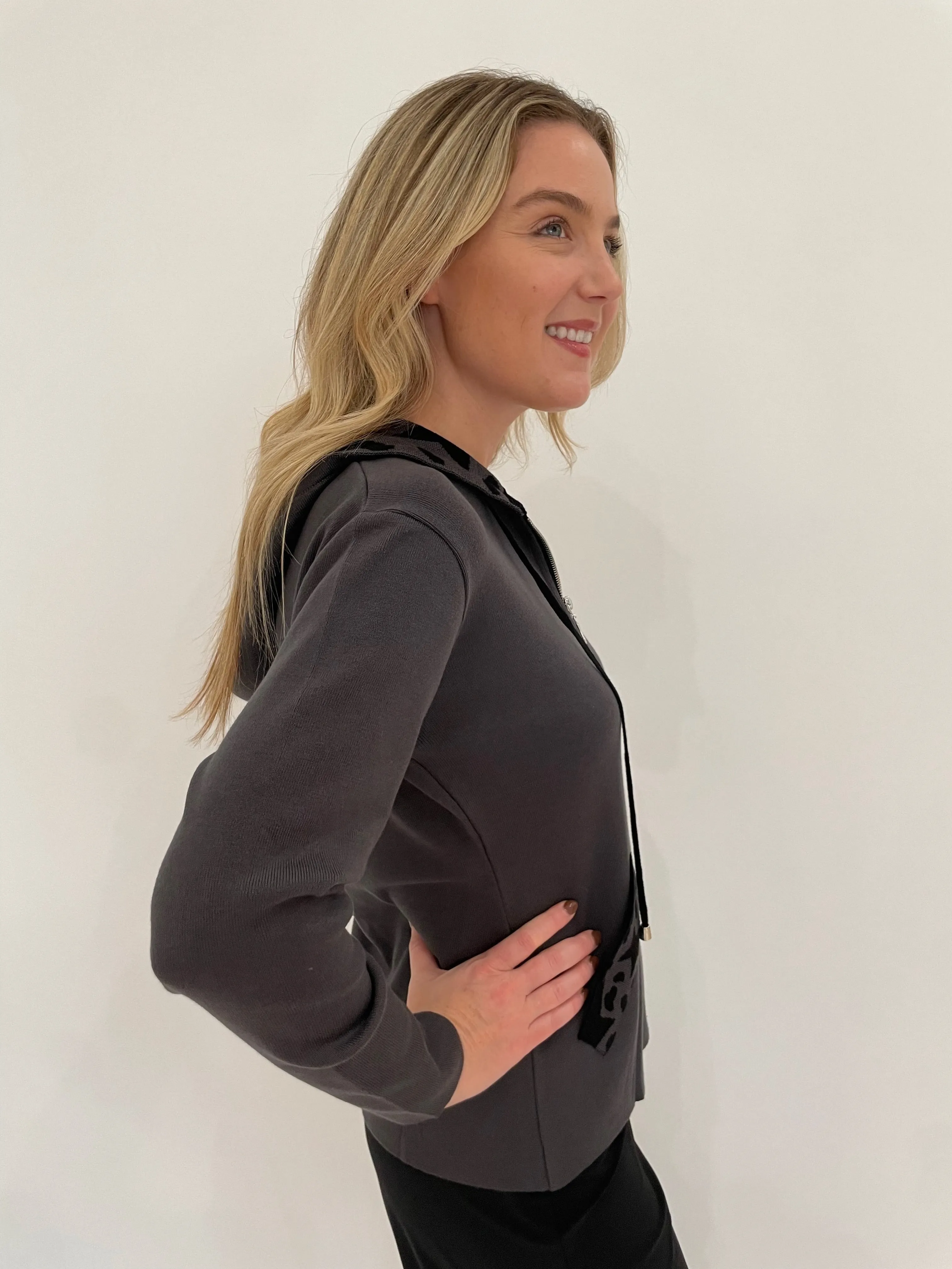 Sori Zip-Up Hoodie Cardigan