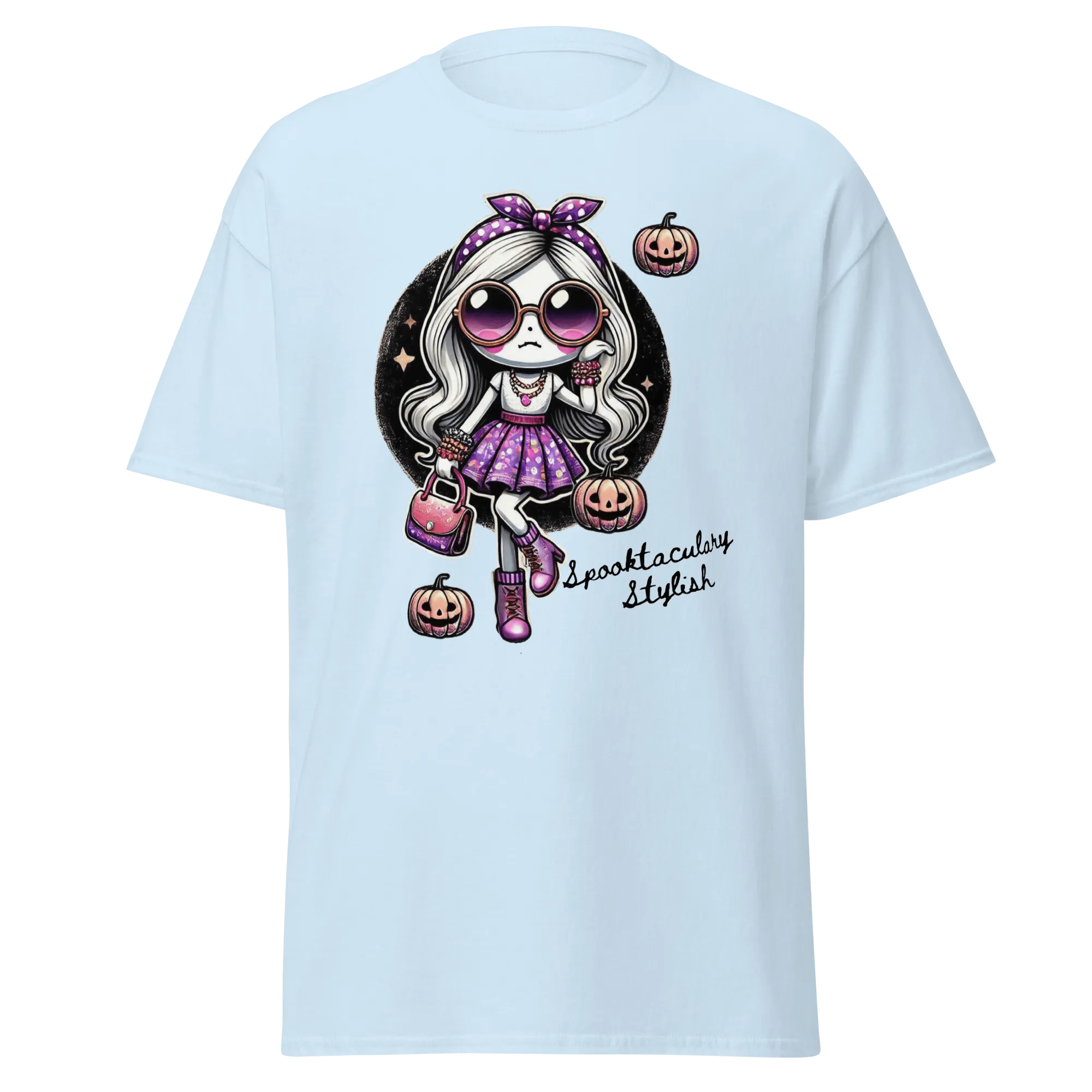 Spooktacularly Stylish - Halloween T-Shirt - Fun Halloween T-Shirt