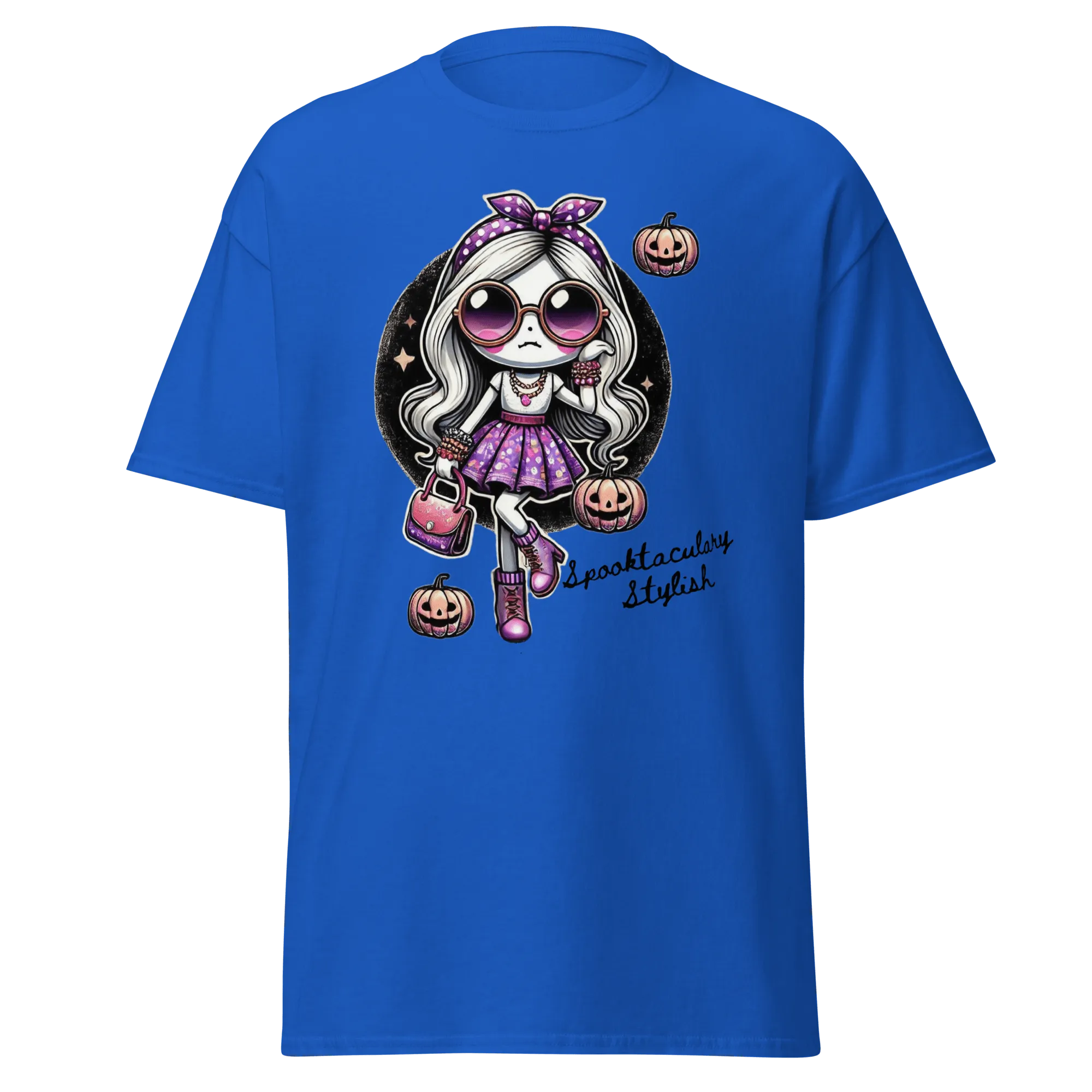 Spooktacularly Stylish - Halloween T-Shirt - Fun Halloween T-Shirt