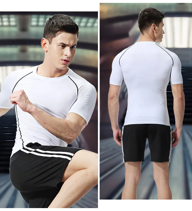Sports Fitness PRO Tights Quick-Drying Raglan T-Shirt