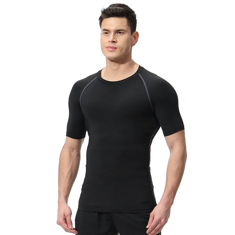 Sports Fitness PRO Tights Quick-Drying Raglan T-Shirt