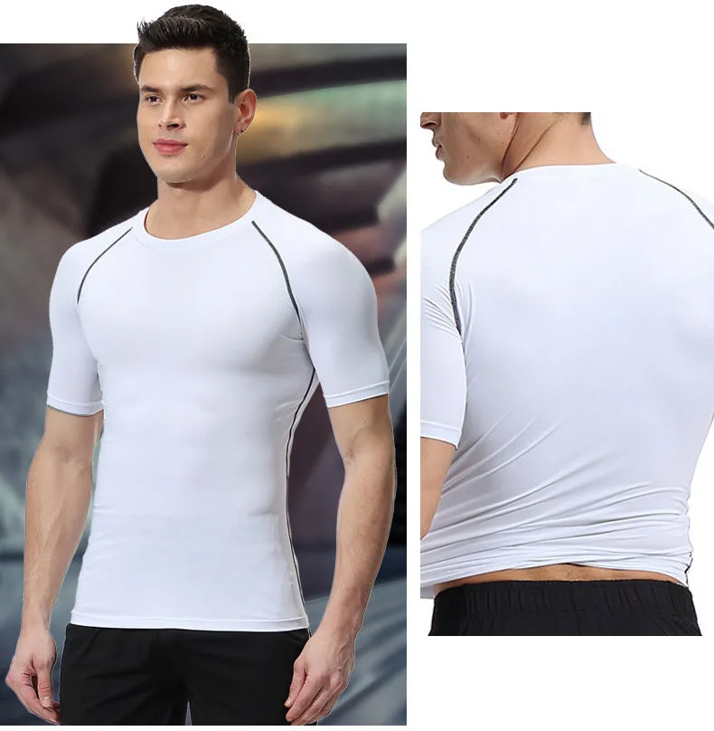Sports Fitness PRO Tights Quick-Drying Raglan T-Shirt