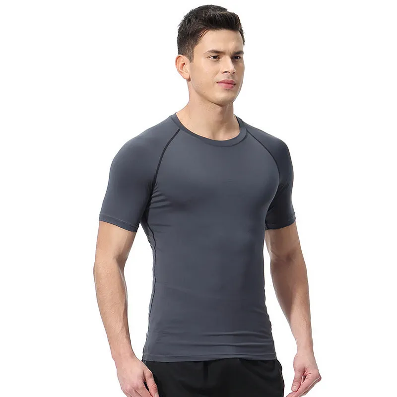 Sports Fitness PRO Tights Quick-Drying Raglan T-Shirt