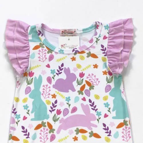 Springtime in Purple Girl's Infant Romper