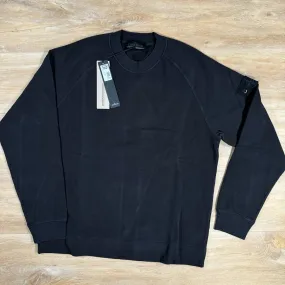 Stone Island Stretch Fleece Ghost Sweatshirt in Black