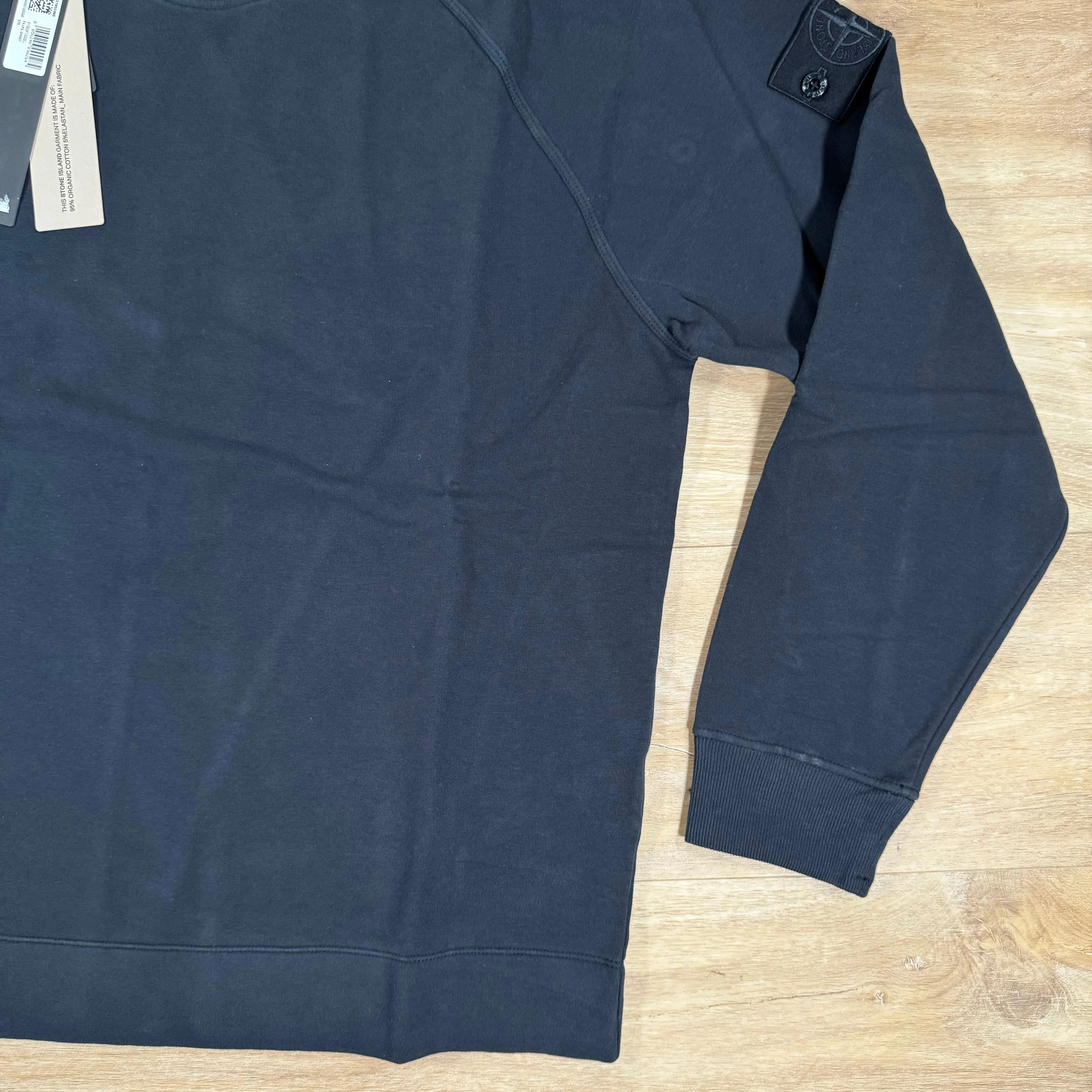 Stone Island Stretch Fleece Ghost Sweatshirt in Navy
